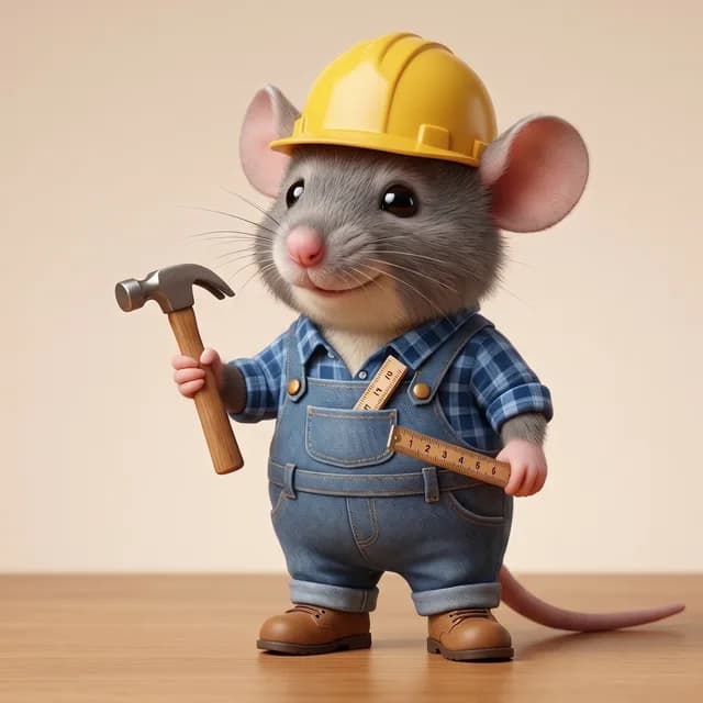 Mascotte BTP & Rénovation